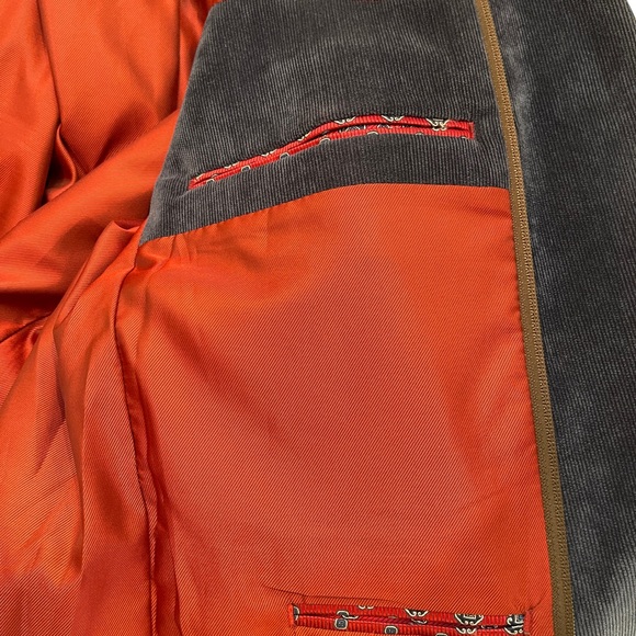 Blue Corduroy English Laundry Sport Coat / Blazer - Picture 10 of 11